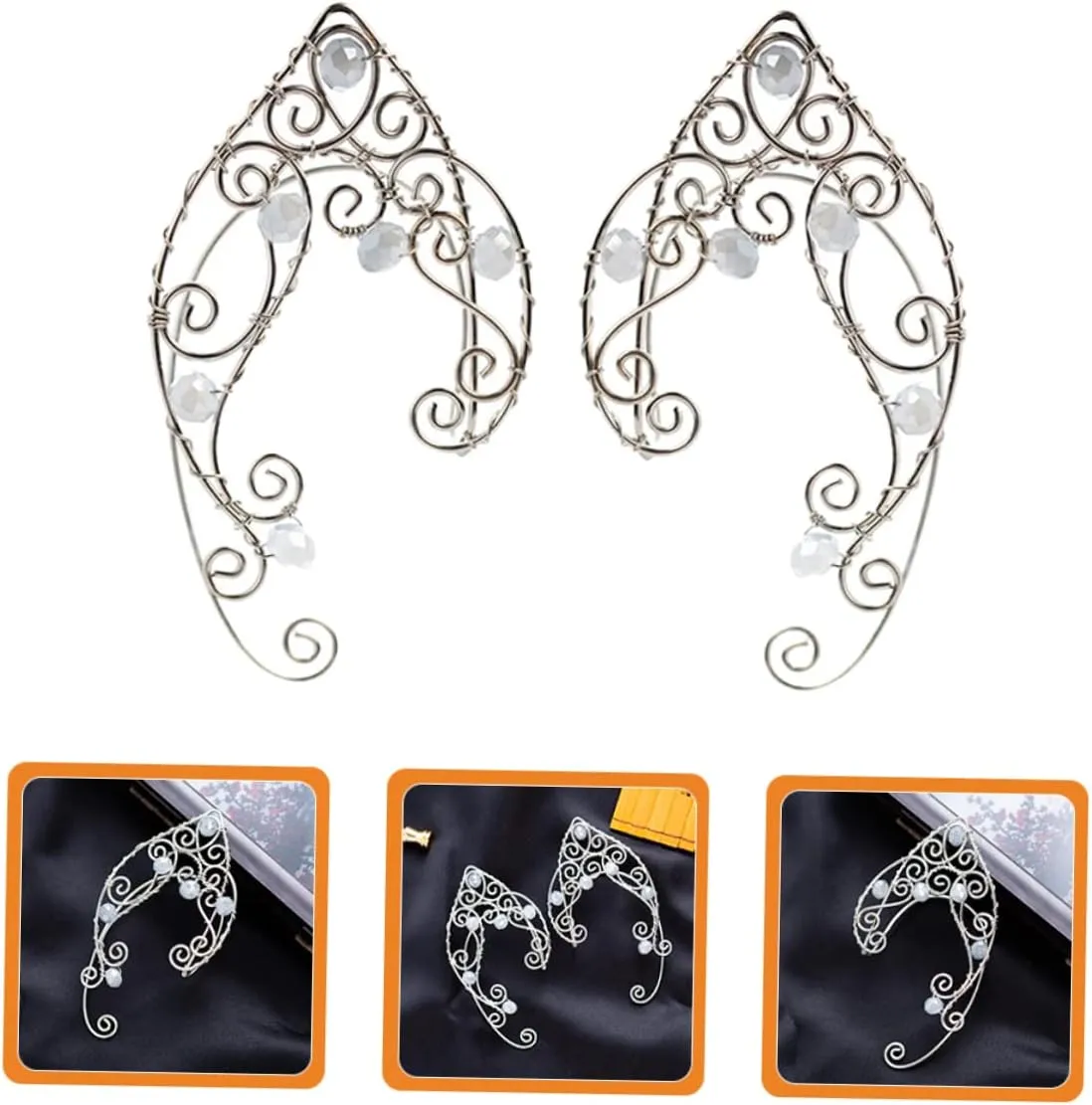 1 Pair Fairy Jewelry Ear Cuff Fairy Earrings Earring and Wraps for Ears Earring for Women Earrings