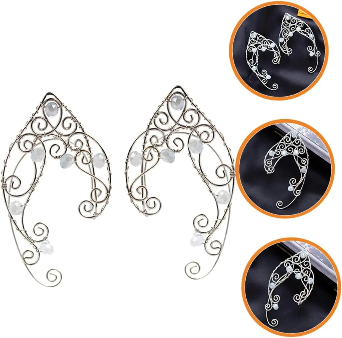 1 Pair Fairy Jewelry Ear Cuff Fairy Earrings Earring and Wraps for Ears Earring for Women Earrings