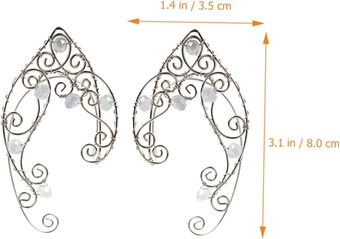 1 Pair Fairy Jewelry Ear Cuff Fairy Earrings Earring and Wraps for Ears Earring for Women Earrings