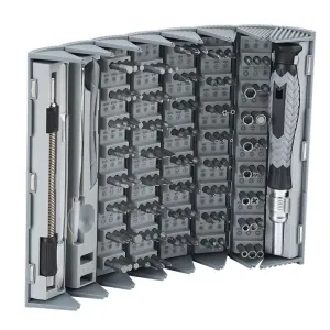 126 Piece Bamboo Manual Screwdriver Set for Precision Maintenance