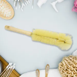 13 inch Bottle Brush, Bristle Brush with Wood Handle, Washing Brush with Wooden Handle, Kitchen Cleaning Tool, Brushes for Dish, Tumbler, Teapot, Cup, Pan