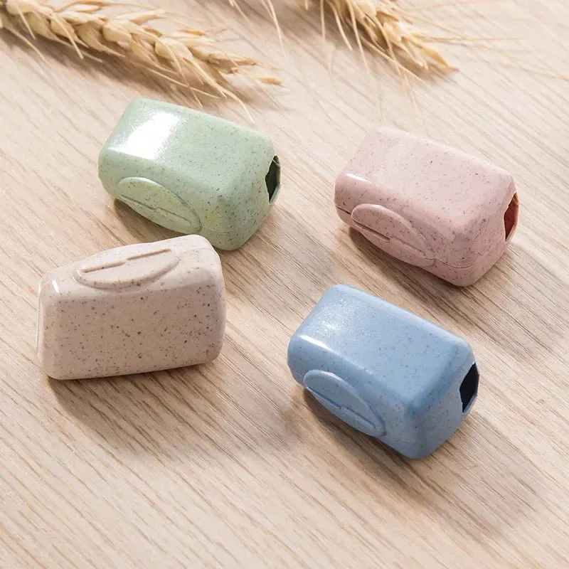 4-Piece Portable Toothbrush Cover Set