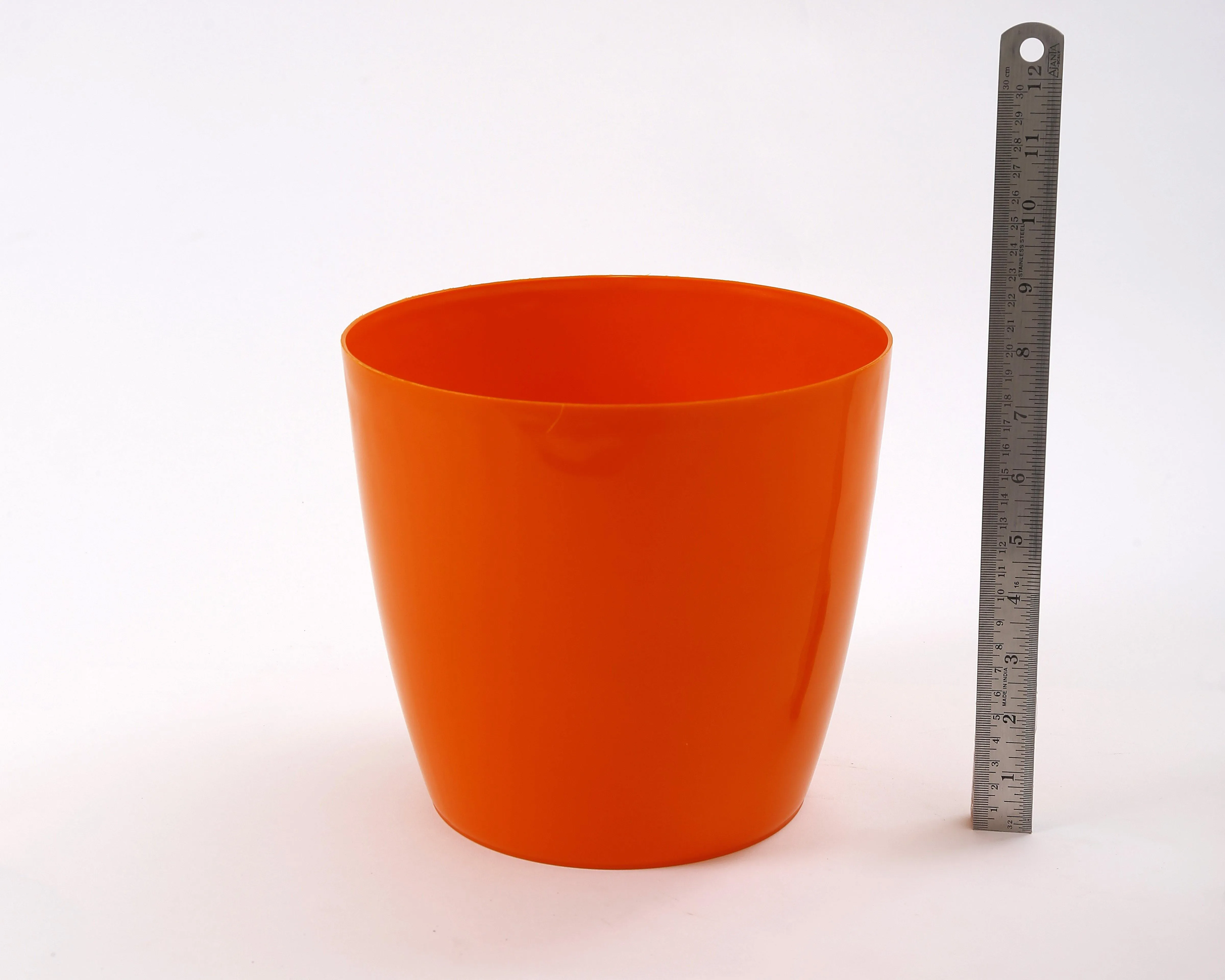 8.5 Inch Orange Singapore Pot (220mm)