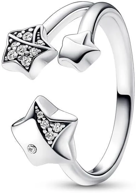 925 Sterling Silver Adjustable Rings for Women Teen Girls Silver Open Promise Ring Jewelry Mens Rings Couples Wedding Bands