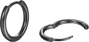 925 Sterling Silver Hoop Earrings 6mm/8mm/10mm Small Hoop Cartilage Earrings Hypoallergenic Huggie Hoop Earring for Women and Men