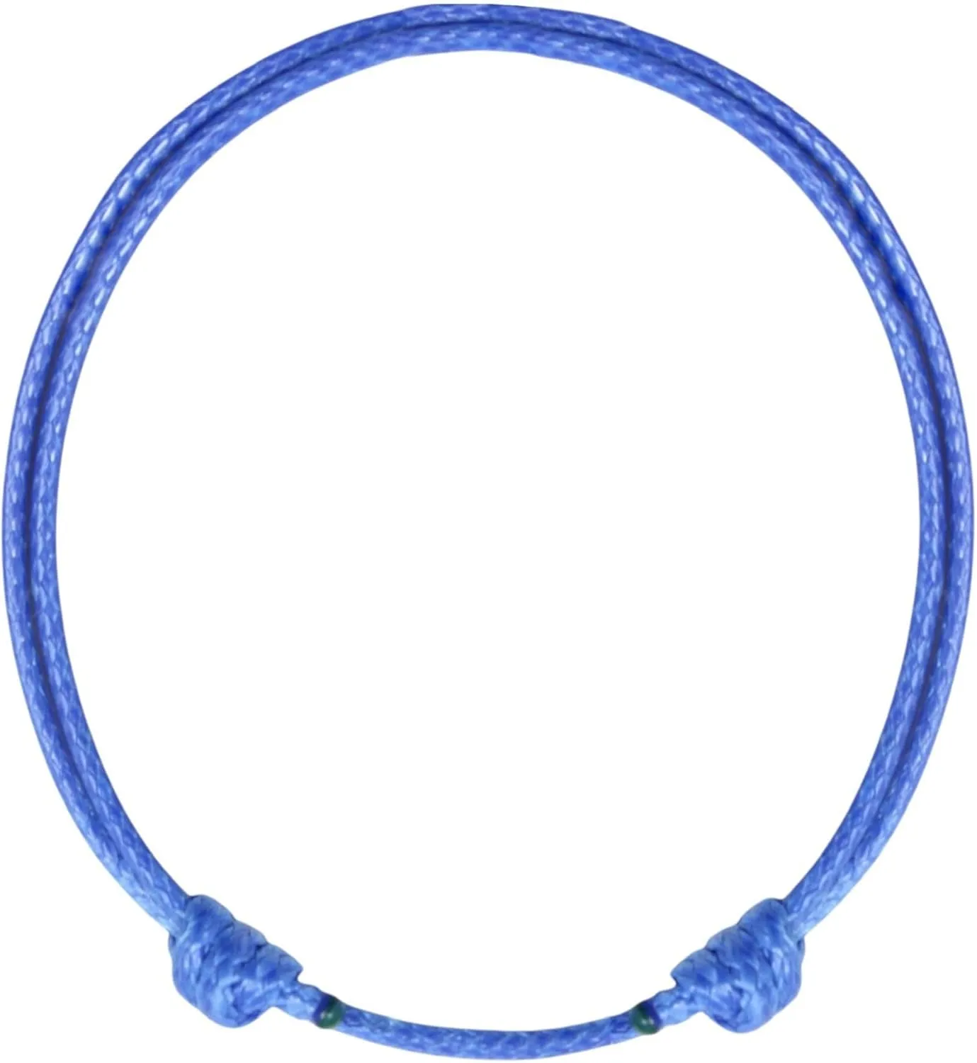 Adjustable Wax Nylon Cord Bracelet for Men Women Adult - Vegan Leather String | Unisex Waterproof Nautical & Surfer Style Friendship Gift, Minimalist