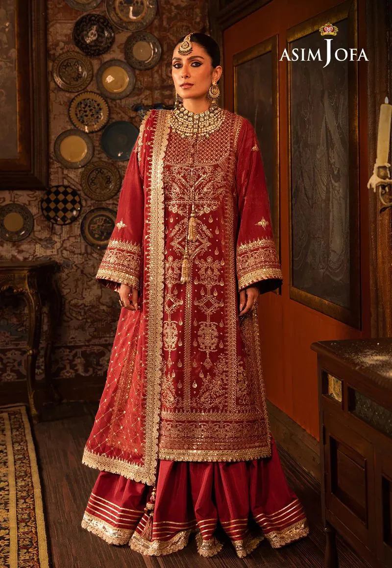 ASIM JOFA MAKHMAL WEDDING VELVET 10