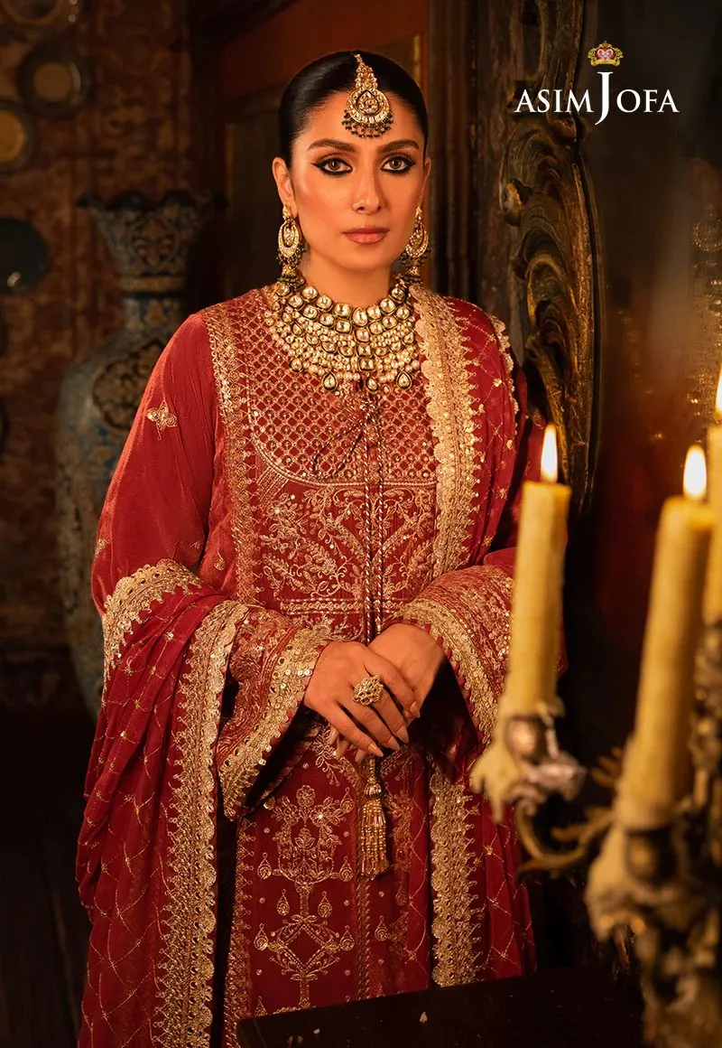 ASIM JOFA MAKHMAL WEDDING VELVET 10