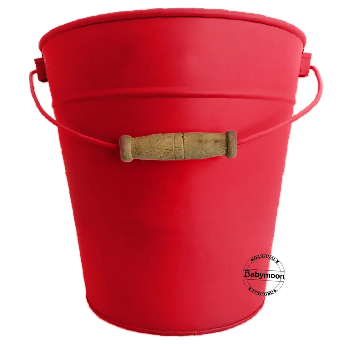 Babymoon Rustic Metal Bucket Photoshoot Prop Furniture Properties