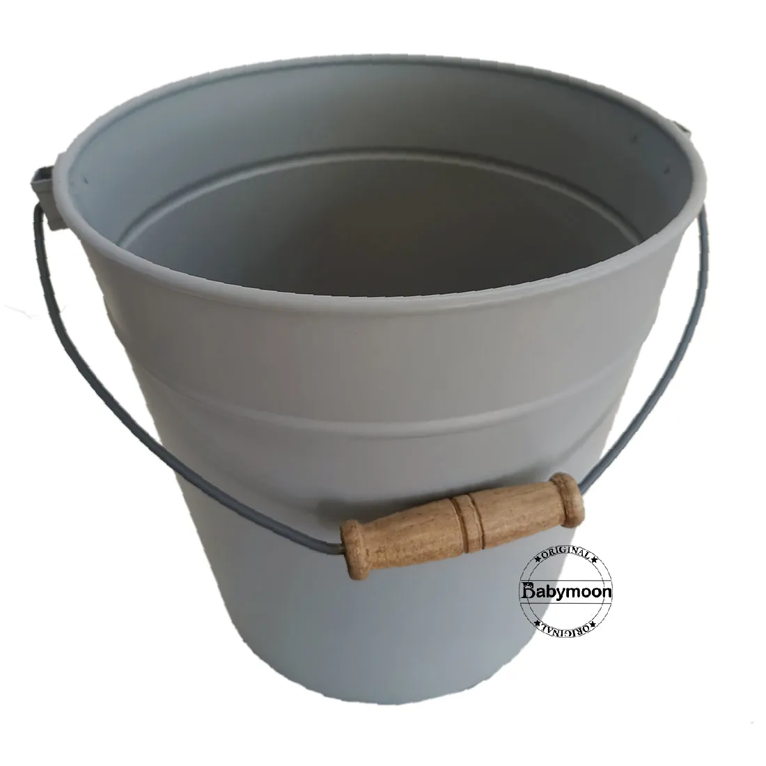 Babymoon Rustic Metal Bucket Photoshoot Prop Furniture Properties