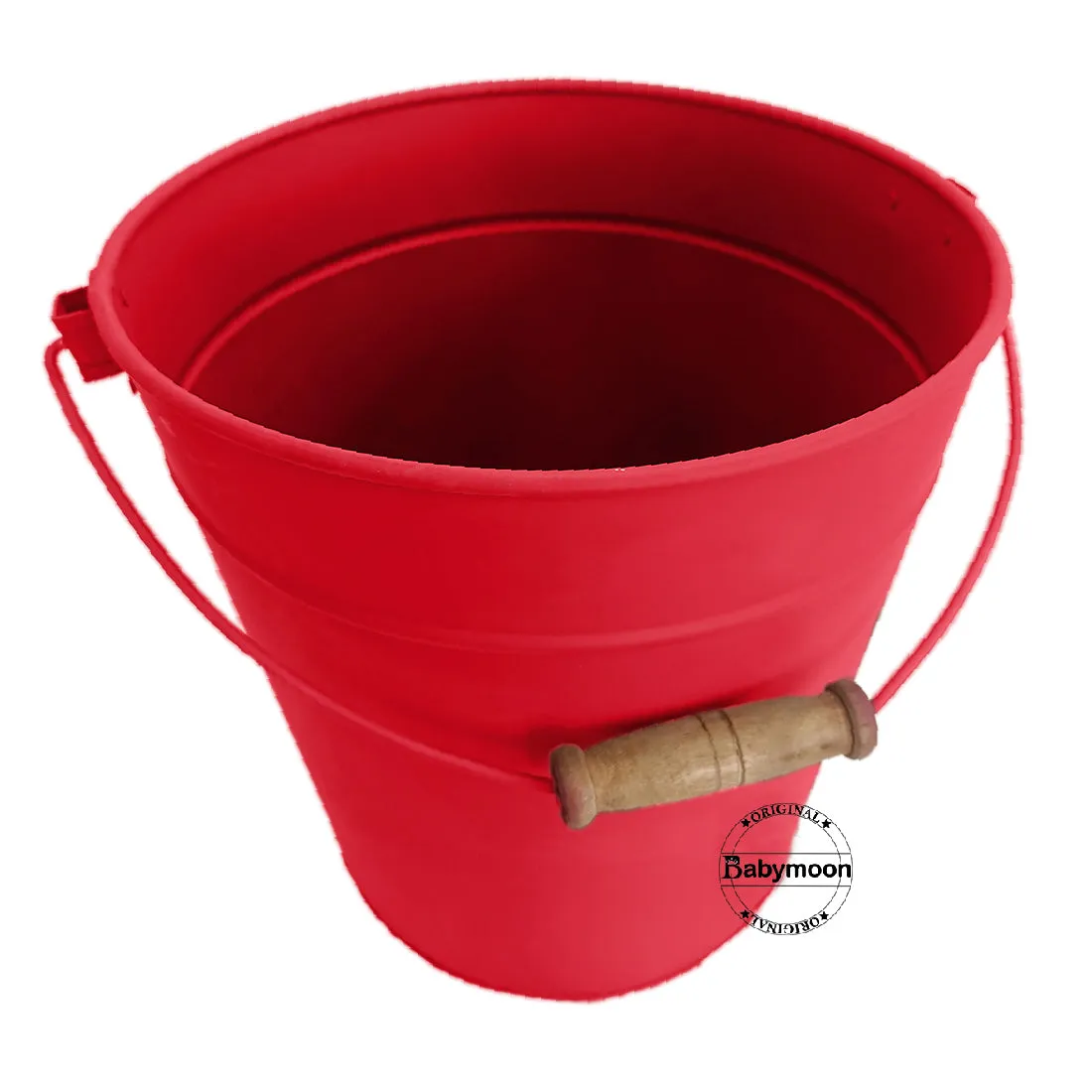 Babymoon Rustic Metal Bucket Photoshoot Prop Furniture Properties