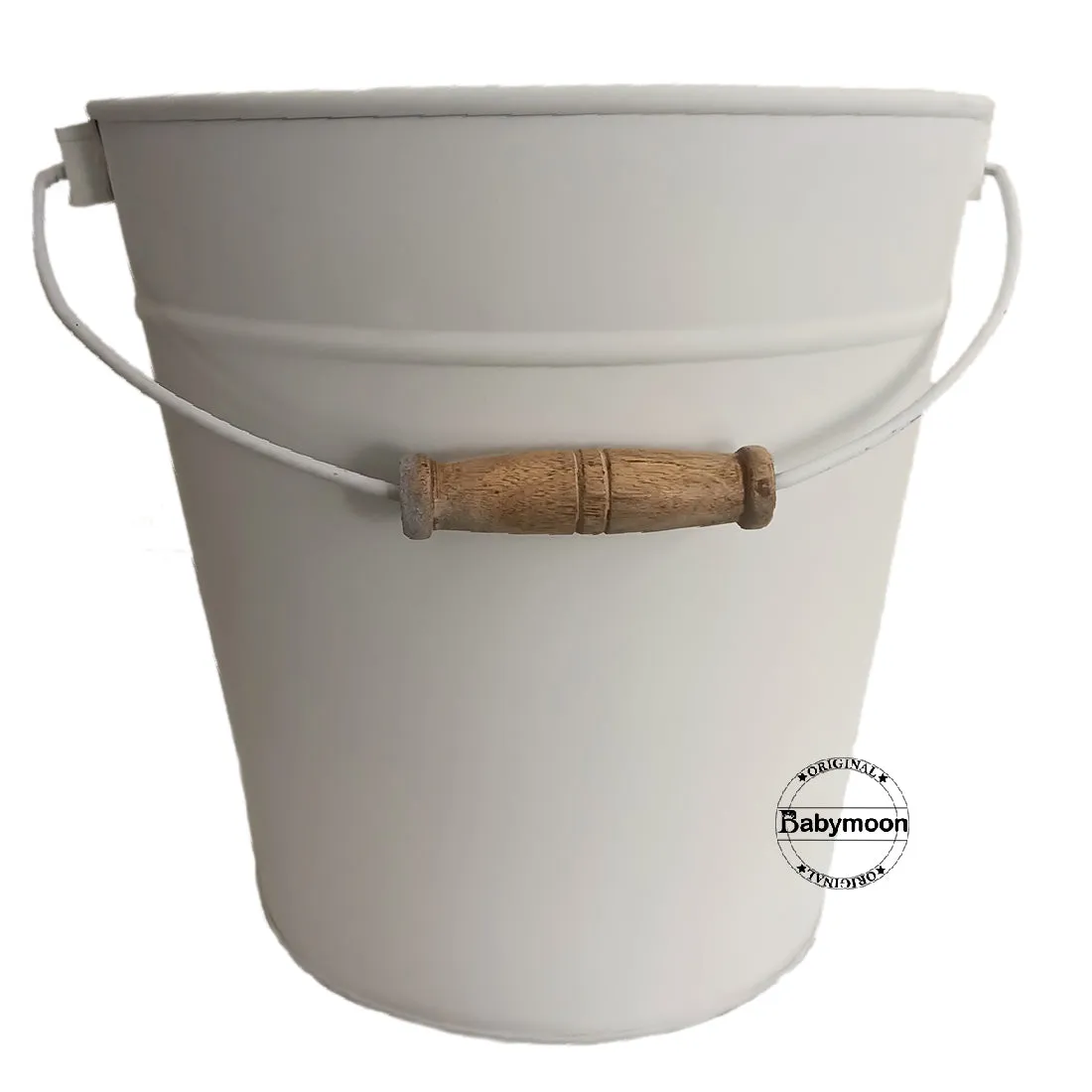 Babymoon Rustic Metal Bucket Photoshoot Prop Furniture Properties