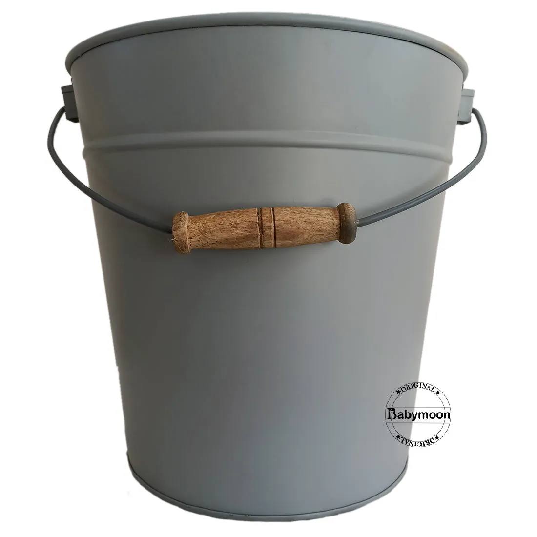 Babymoon Rustic Metal Bucket Photoshoot Prop Furniture Properties