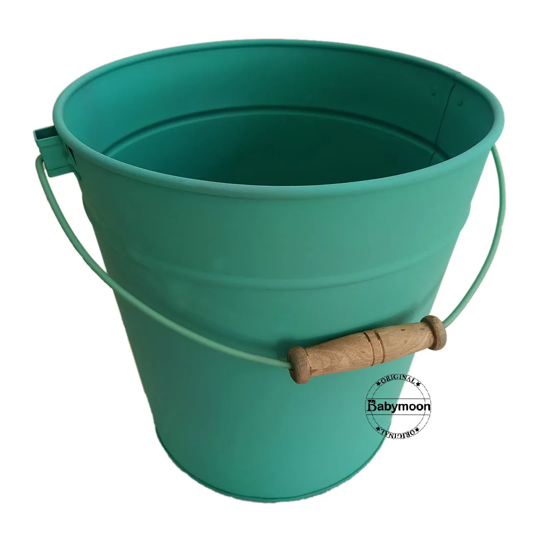 Babymoon Rustic Metal Bucket Photoshoot Prop Furniture Properties