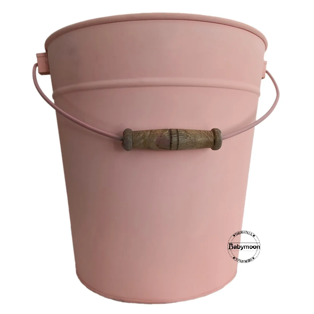 Babymoon Rustic Metal Bucket Photoshoot Prop Furniture Properties