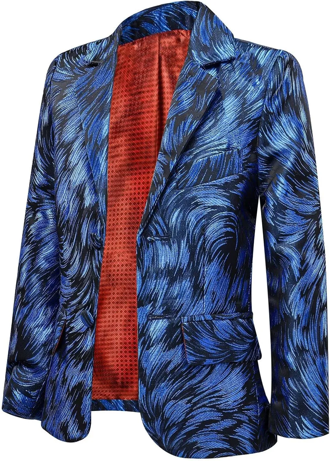 Boys Blazer Coat Slim Fit Jacket Formal Embroidery Suit Blazer for Kids Sport Coat Ring Bearer Outfit