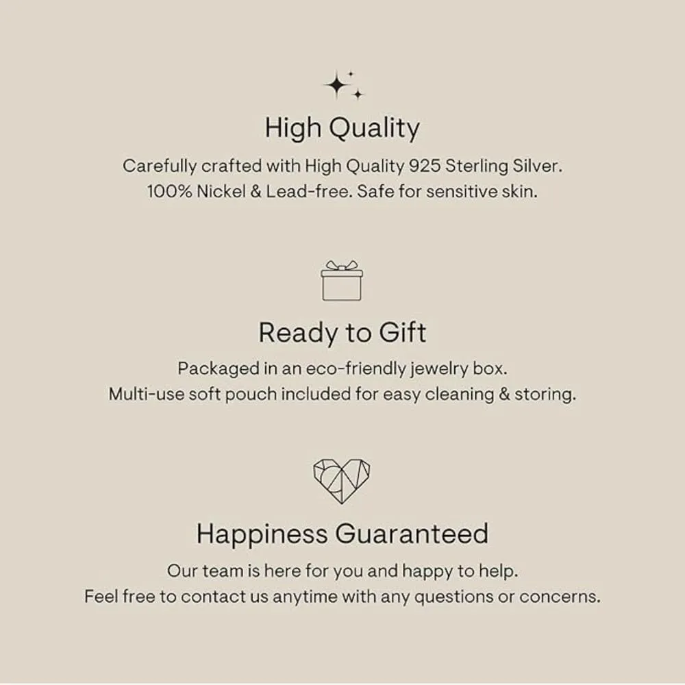 CAITLYNMINIMALIST Pave Huggie Classic Hoop | Lightweight Drop Dangle Charm Mini Huggie Hoop Earrings for Women Gift for Her
