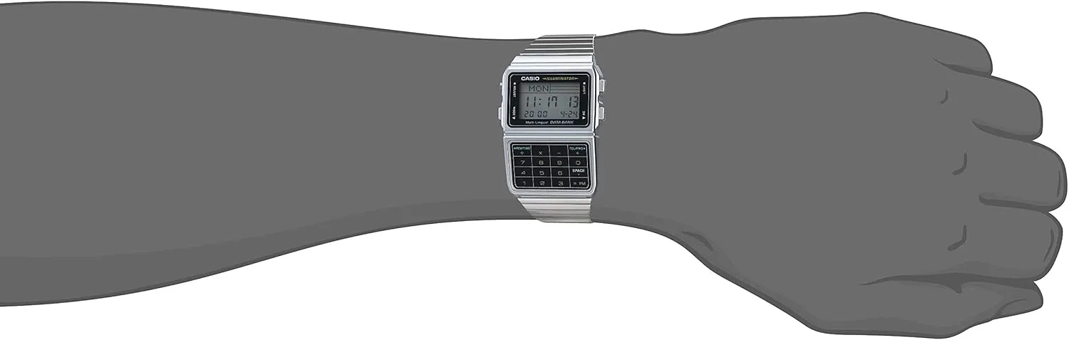 Casio Memory Calculator Databank Watch