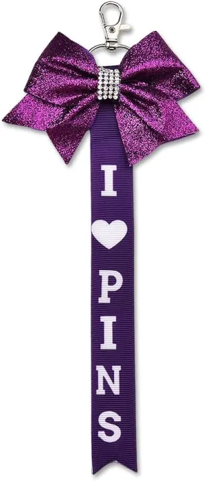 Cheer Bow Keychain for Backpack & Bag Accessories - Cheerleaders Keychain with Cheer Bowknot
