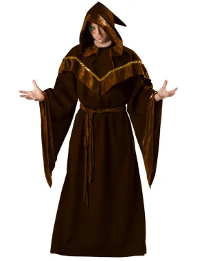 Dark Sorcerer Costume - Brown, Black, White