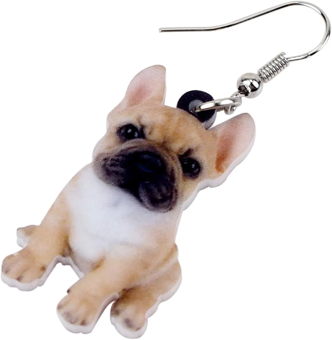 DOWAY Acrylic Dog Earrings Dangle Drop Fashion Pet Jewelry for Women Charm Gift