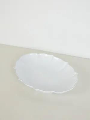 Drap Oval Platter
