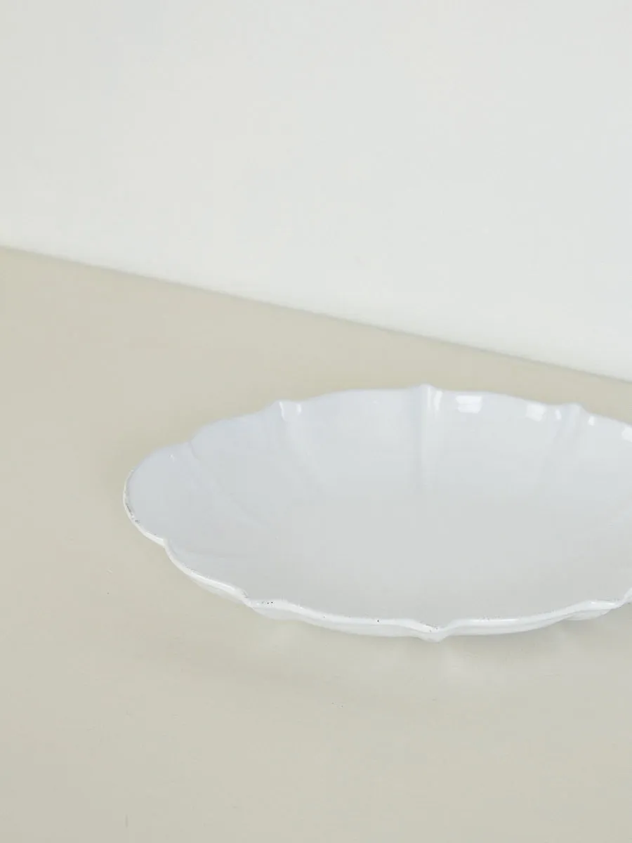 Drap Oval Platter
