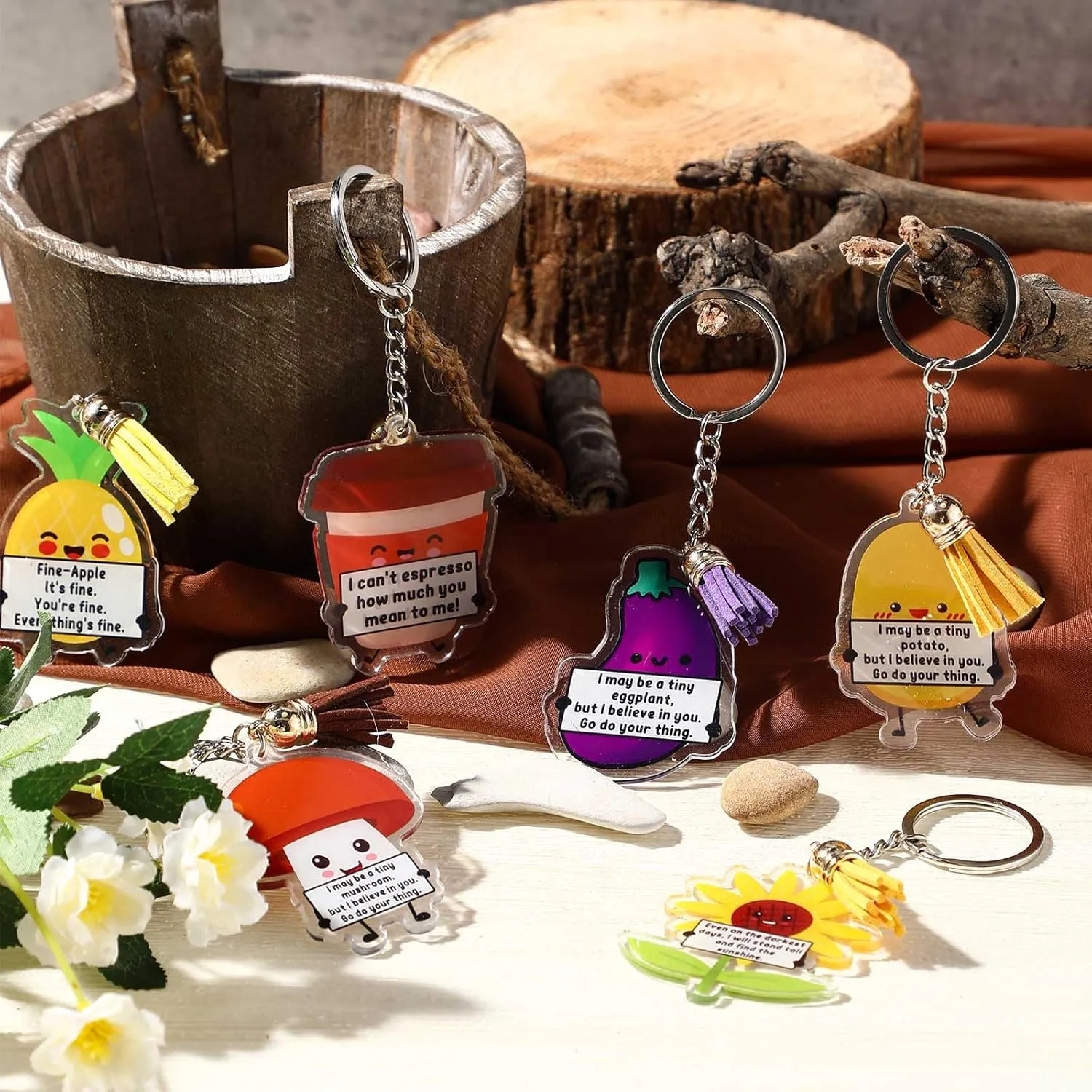 End of Year Student Gifts from Teacher Emotional Support Keychain Mental Health Awareness CNA Week Graduation Gifts