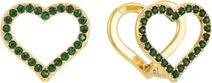 Gold Hoop Earrings for Women, Heart/Pentagram/Star Huggie Earrings with Cubic Zirconia Hypoallergenic Love Jewelry Gifts
