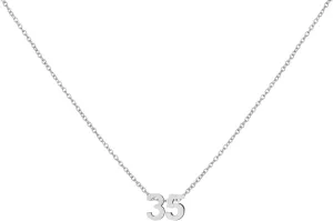 Gold Number Necklace for Women 18K Gold Plated Dainty Charm Birth Month Cute Pendant Choker Necklace Personalized Jewelry Birthday Gift for Her