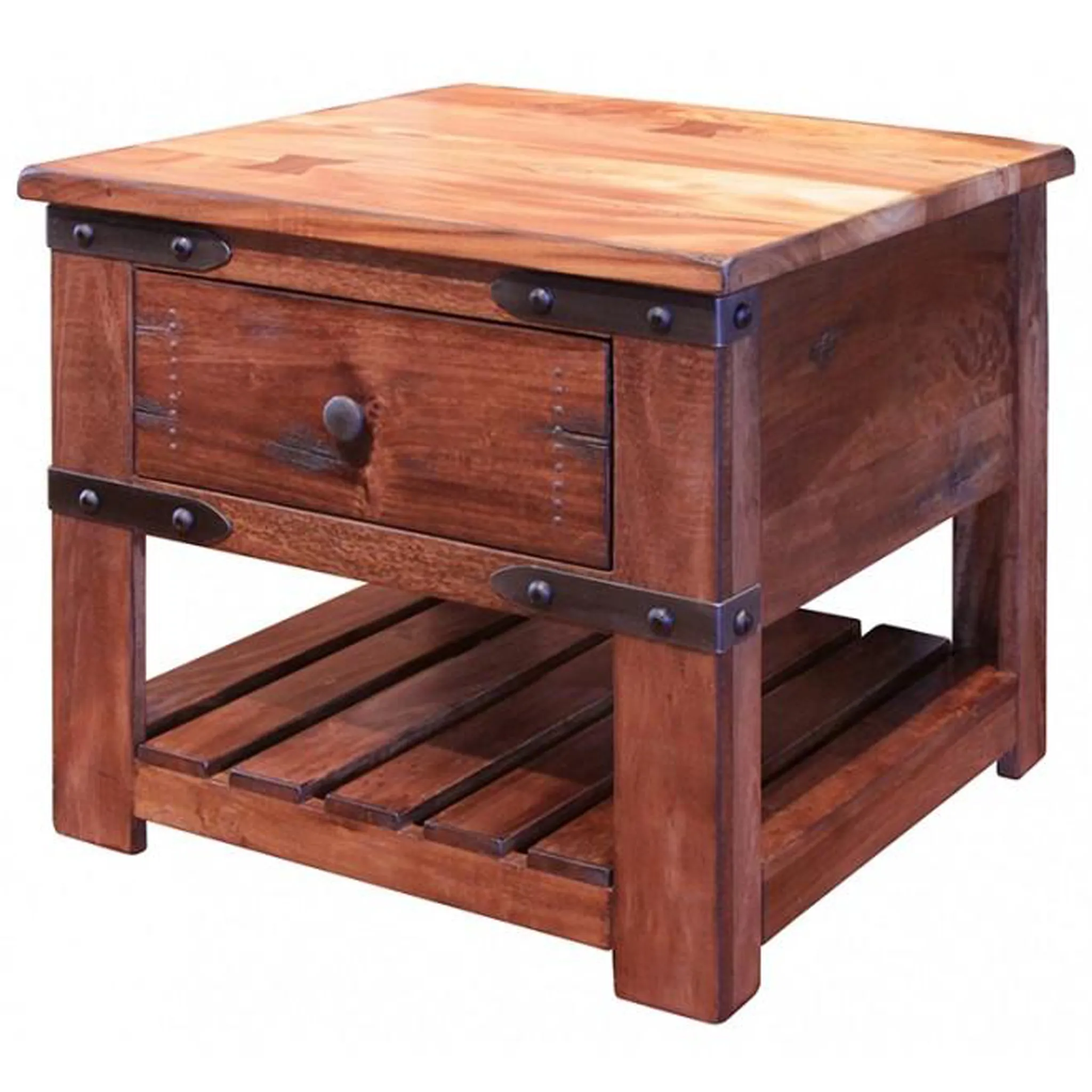 Granville Parota Wood End Table