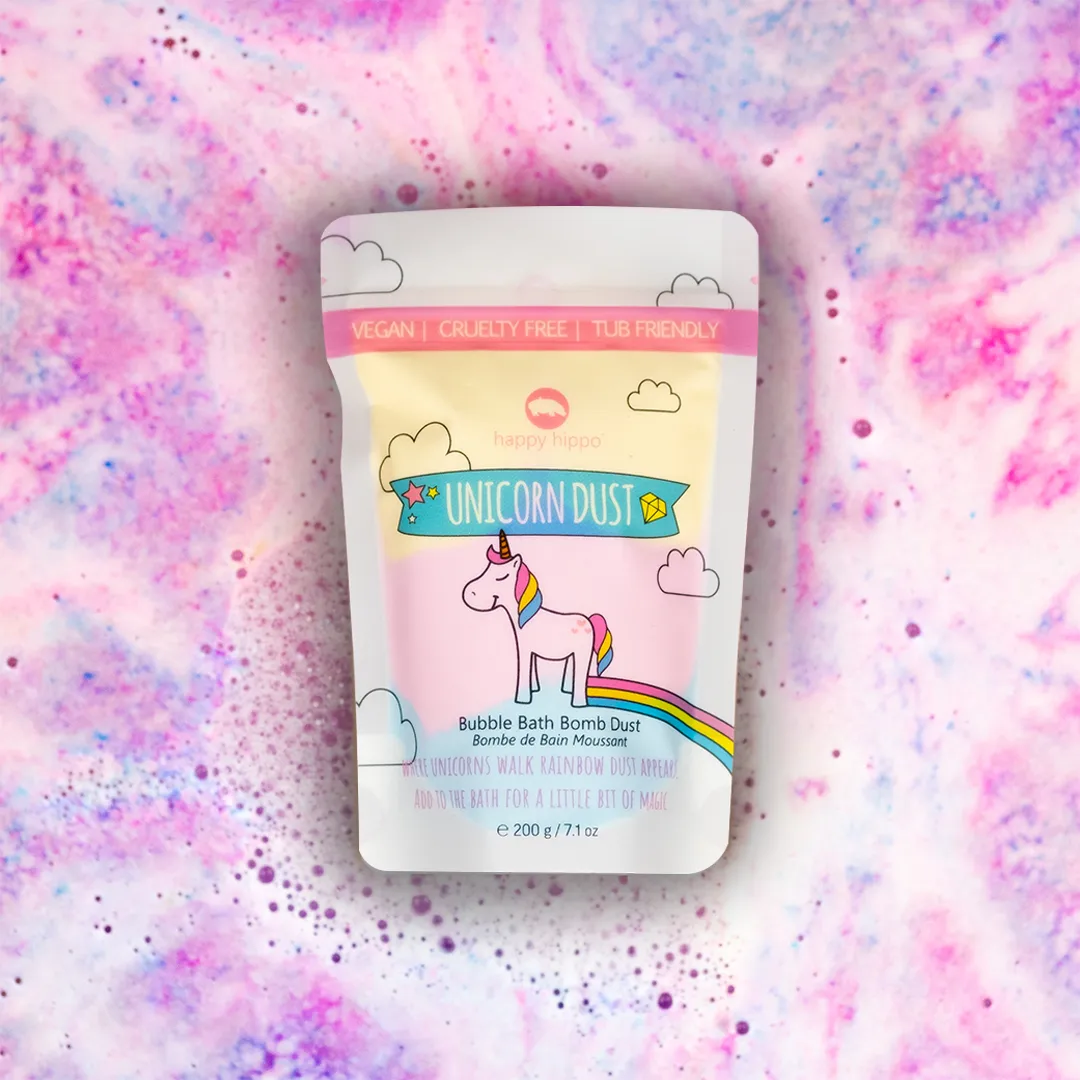 Happy Hippo Unicorn Dust- Bubble Bomb Dust