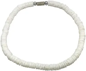 Hawaiian Heishi Puka Shell Hawaii Surfer Anklet with Twist Barrel Closure