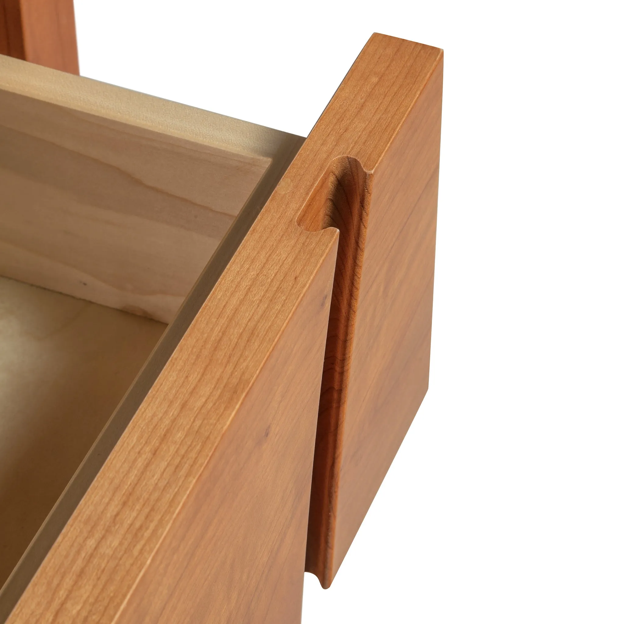 Holland 1-Drawer Open Shelf Nightstand