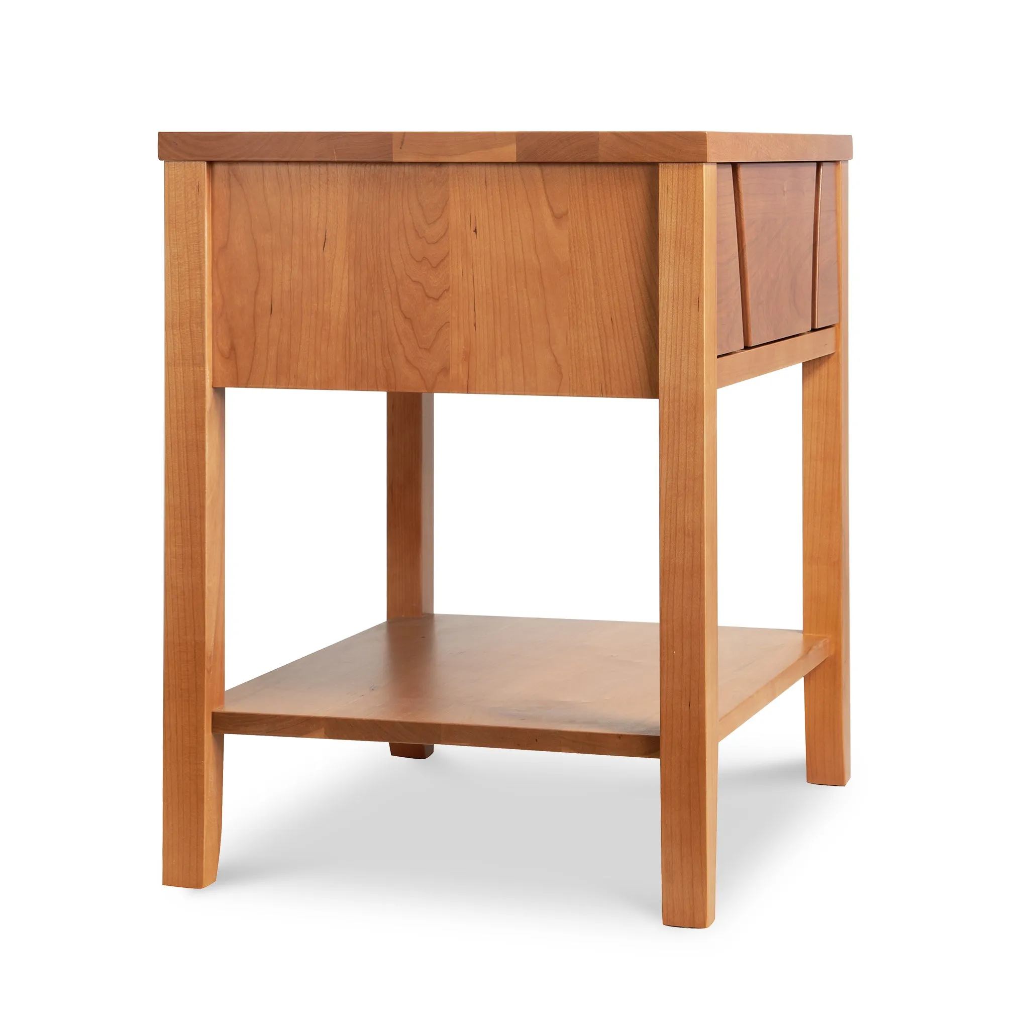 Holland 1-Drawer Open Shelf Nightstand