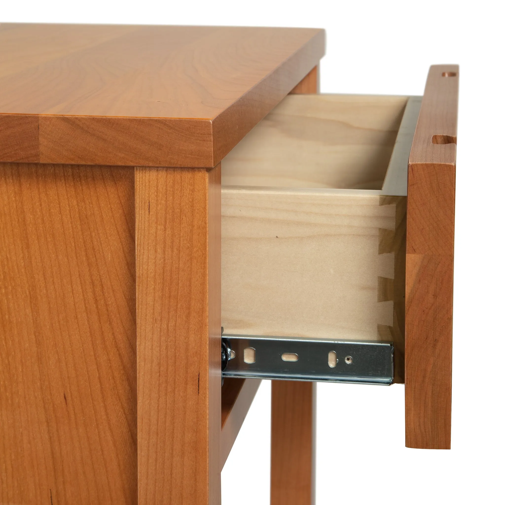 Holland 1-Drawer Open Shelf Nightstand