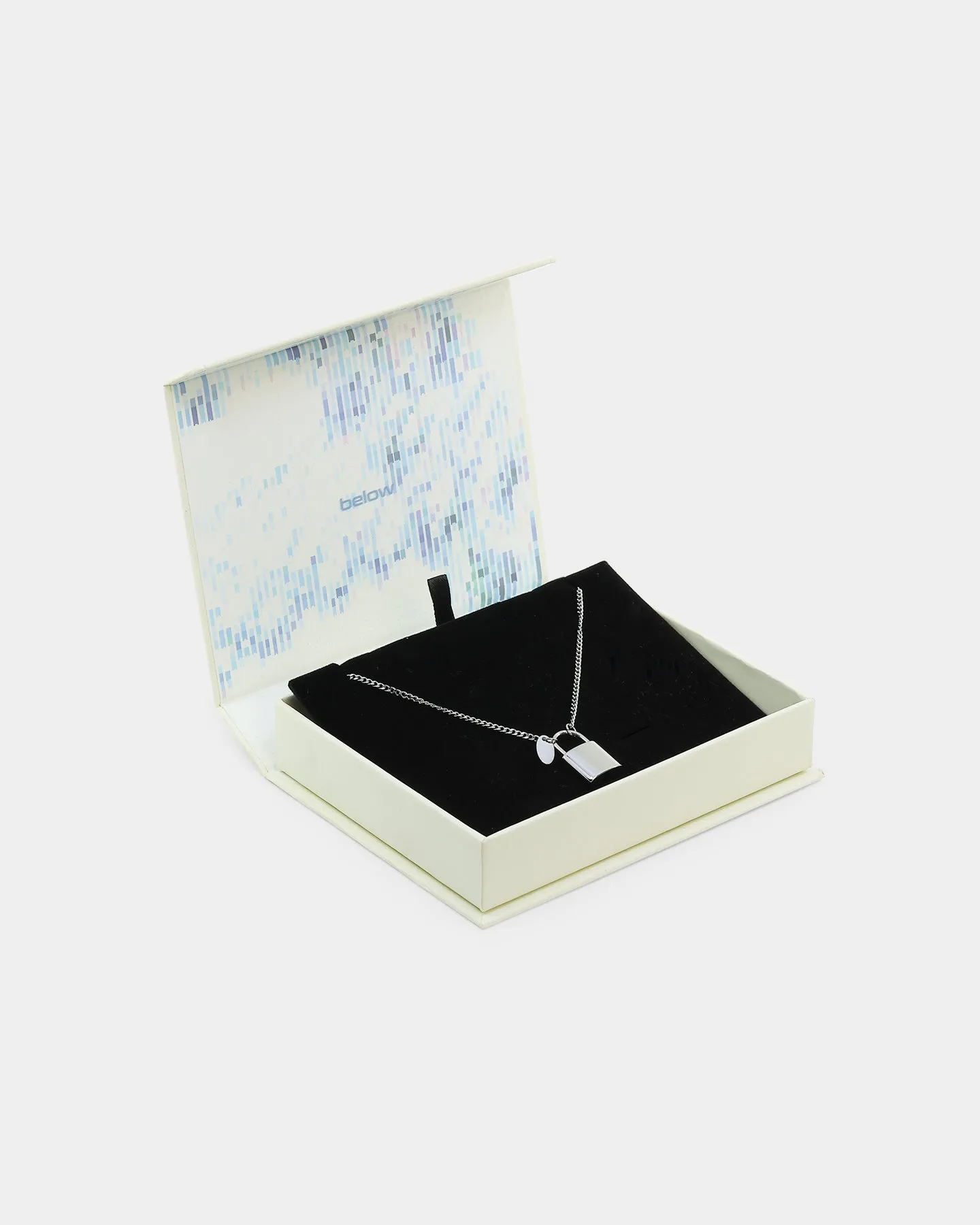INFRA Elevate Padlock Necklace Stainless Steel