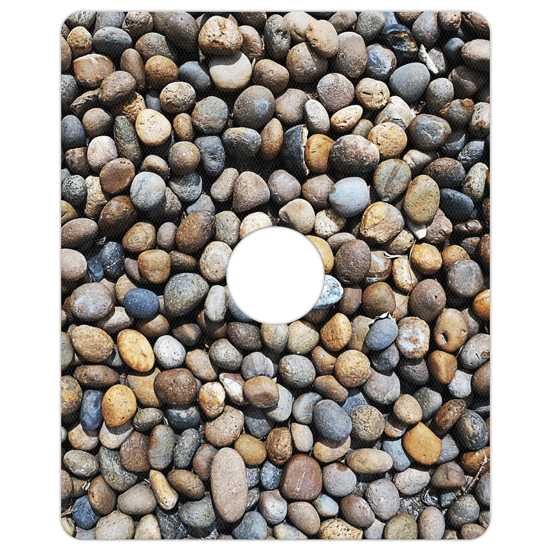 Kahuna Grip™ Non-Slip Safety Shower Mats w/6" Drain Hole