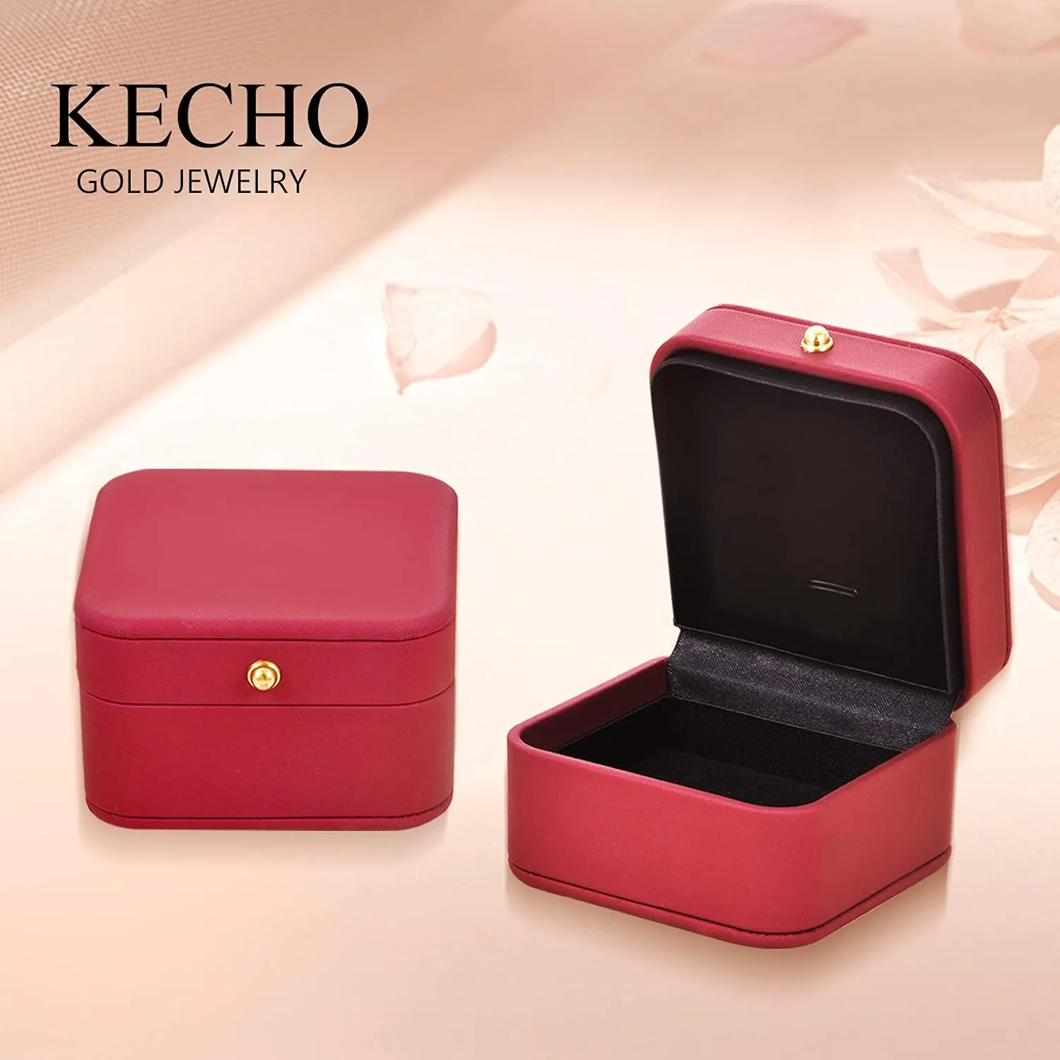 KECHO 14k Solid Gold Dangle Earrings for Women, Leverback Drop Earrings Fine Jewelry Birthday Gifts for Her