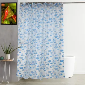 Kuber Industries Shower Curtain & Bathmat Set | Non-Slip Bath mats for Bathroom | Easy-Slide Curtains | Polyester Curtain or Bathmat for Bath Décor | XTL274-3T | 12 Pcs Set | Multicolor