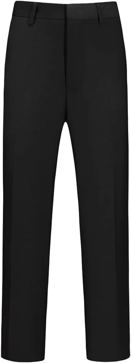 Lamgool Boys Suit Slim Fit 2-Piece Formal Set Tuxedo Blazer Jacket and Pants for Kids Prom Wedding Party Size 4-16 Years