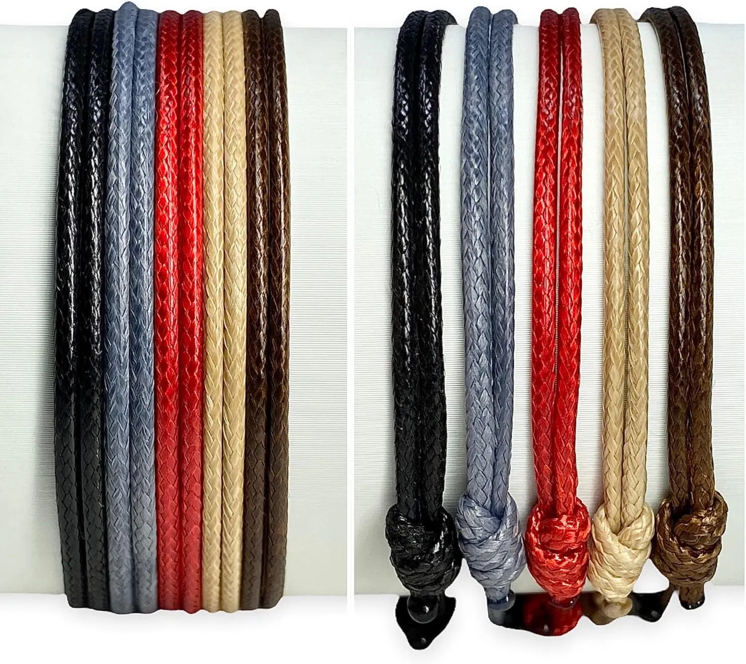 Luck Strings Adjustable Wax Nylon Cord Bracelet  Durable Waterproof Nautical Rope Jewelry for Men & Women | Handmade Minimalist Sailors Knot Bracelet
