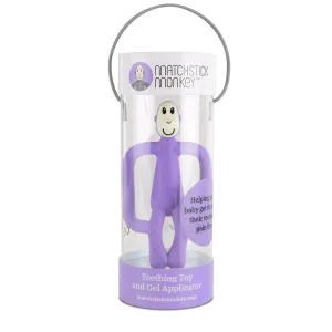Matchstick Monkey Teething Toy - Purple