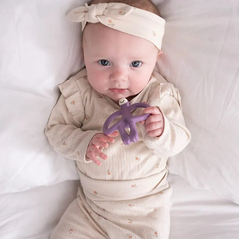 Matchstick Monkey Teething Toy - Purple
