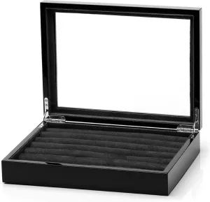 Mens Cufflinks Rings Affordable Storage Box Case for 36 Pairs by Cuff-Daddy