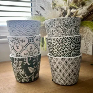 Old Style Dutch Pot - Assorted Green