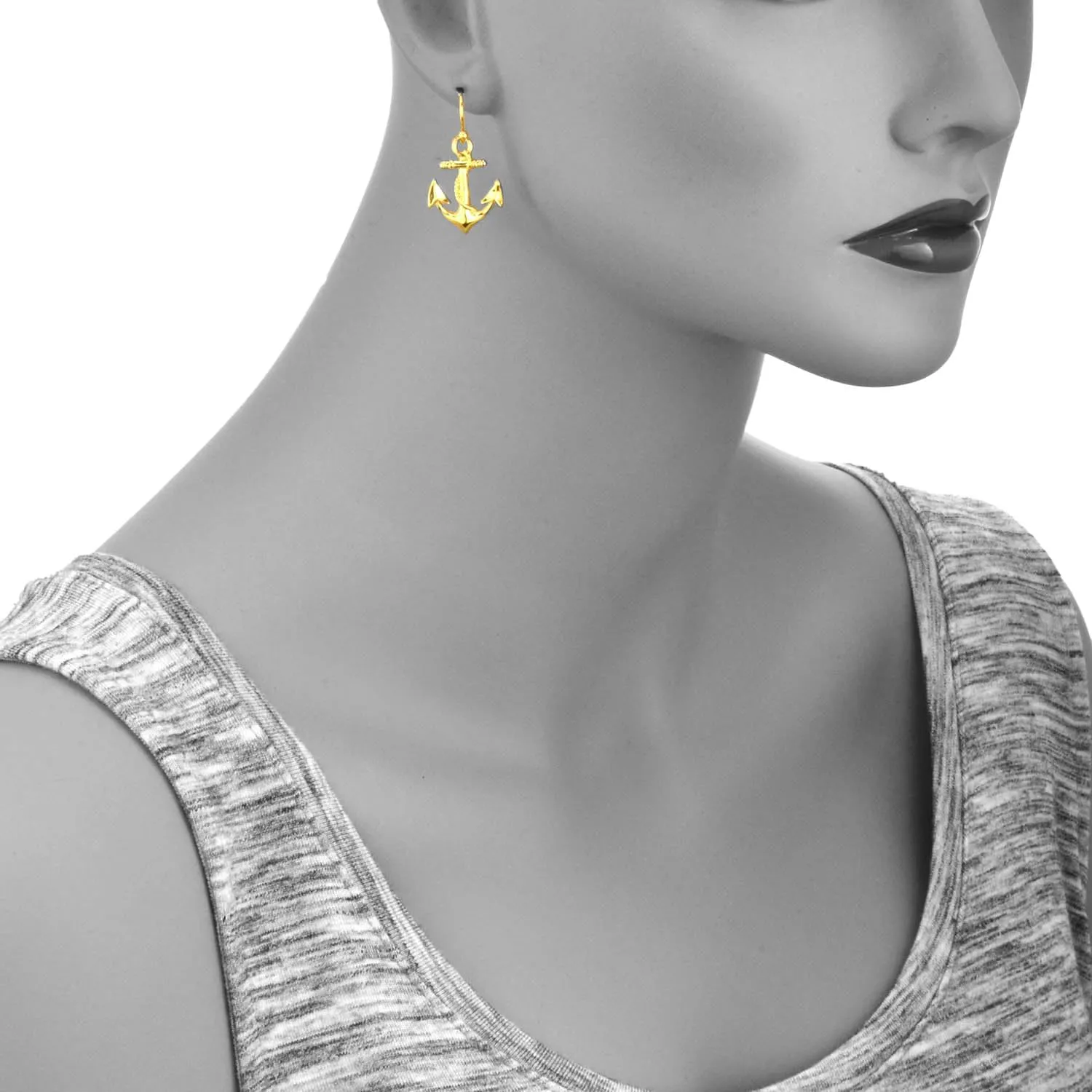 PammyJ Anchor Earrings