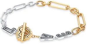 Pandach 925 Sterling Silver Charms Bracelets for women Butterfly Heart Moon and Star 5A Cubic Zirconia Snake Chain Bracelet Gifts for women