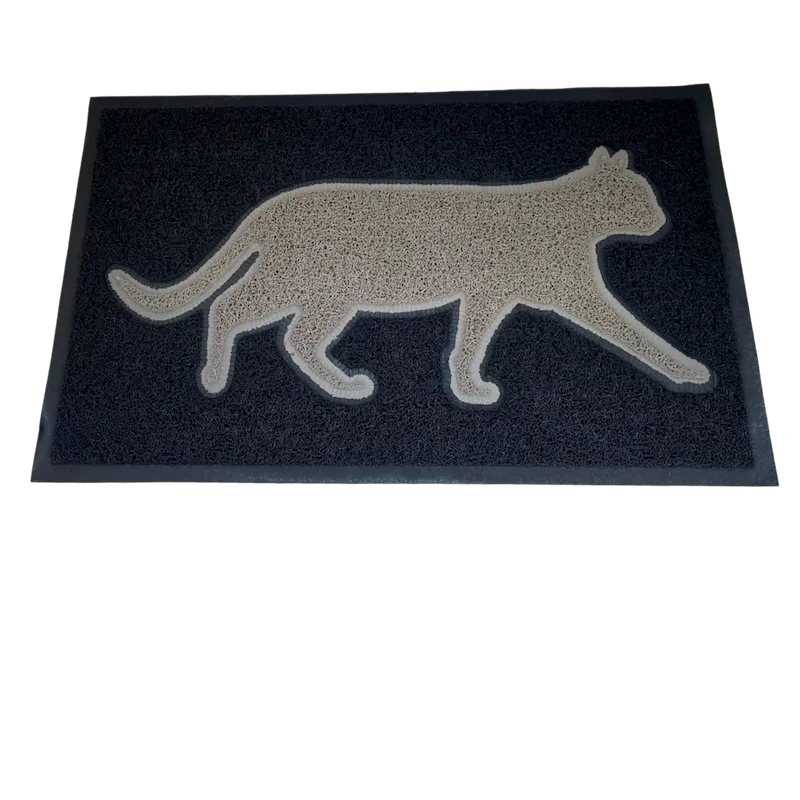 PVC Rubber Cat Walking Loop Door Mat