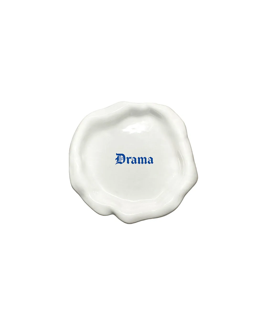 "Drama" Explicit Bread Plate
